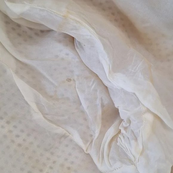 Vintage 1950s Cyn Les Beaded 3/4 Sleeve Cardigan, Cream - Picture 9 of 12